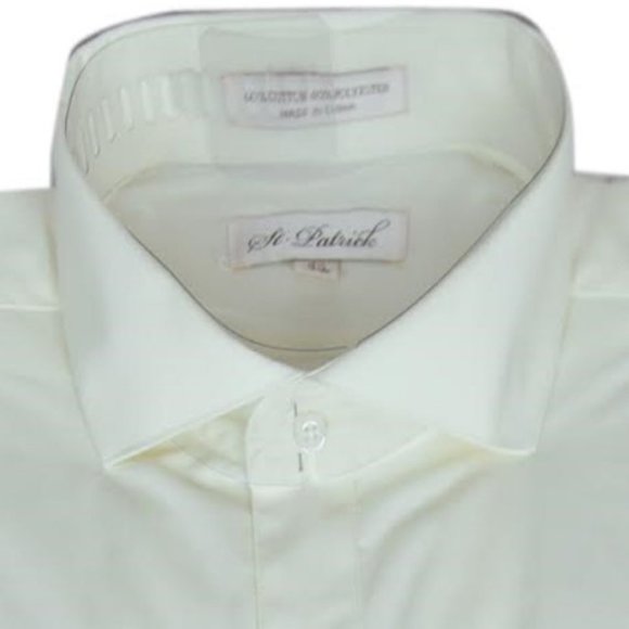 French Cuff & Button Dress Shirts Sizes 17 18 19 - Picture 3 of 7
